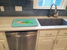 Load image into Gallery viewer, Merman Dish Drying Mat – Absorbent, Artistic Kitchen Essentials 8345DDM