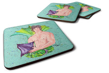 Load image into Gallery viewer, Merman Coasters - Set of 4 Lightweight Foam, Absorbent Drink Coasters