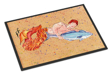Load image into Gallery viewer, Merman  Doormat - 24x36 Decorative Floor Mat – Indoor/Outdoor Rug