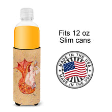 Load image into Gallery viewer, Red Headed Ginger Merman Slim Can Hugger – Fun &amp; Functional Drink Coolers 8346MUK