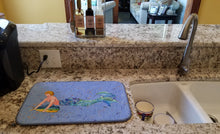 Load image into Gallery viewer, Merman Dish Drying Mat – Absorbent, Artistic Kitchen Essentials 8347DDM