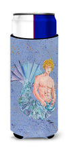 Load image into Gallery viewer, Blonde Merman Slim Can Hugger – Fun &amp; Functional Drink Coolers 8347MUK
