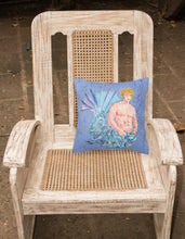 Load image into Gallery viewer, Merman Decorative   Canvas Fabric Pillow