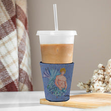 Load image into Gallery viewer, Merman Blonde Hair Merman Cup Hugger - Reusable Party Cup Sleeve with Personality