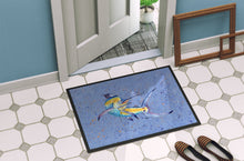Load image into Gallery viewer, Blue Marlin Doormat - 24x36 Decorative Floor Mat – Indoor/Outdoor Rug