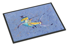 Load image into Gallery viewer, Blue Marlin Doormat - 24x36 Decorative Floor Mat – Indoor/Outdoor Rug