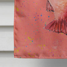 Load image into Gallery viewer, Fish Strawberry Snapper Flag Canvas House Size