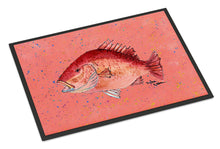 Load image into Gallery viewer, Strawberry Snapper Doormat - 24x36 Decorative Floor Mat – Indoor/Outdoor Rug
