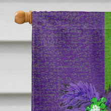 Load image into Gallery viewer, Mardi Gras Mask Flag Canvas House Size