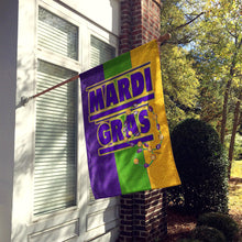 Load image into Gallery viewer, Mardi Gras Flag Canvas House Size