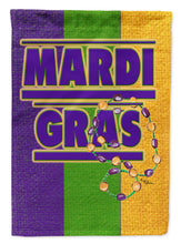 Load image into Gallery viewer, Mardi Gras Flag Canvas House Size