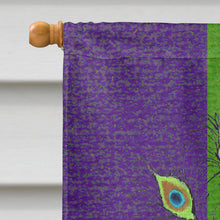 Load image into Gallery viewer, Mardi Gras Mask Flag Canvas House Size