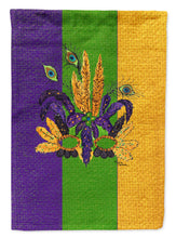 Load image into Gallery viewer, Mardi Gras Mask Garden Flag – Decorative Outdoor Yard Flag