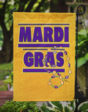 Load image into Gallery viewer, Mardi Gras Garden Flag – Decorative Outdoor Yard Flag
