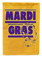 Load image into Gallery viewer, Mardi Gras Garden Flag – Decorative Outdoor Yard Flag
