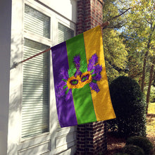 Load image into Gallery viewer, Mardi Gras Flag Canvas House Size