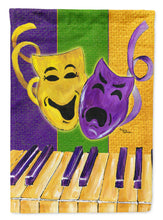 Load image into Gallery viewer, Mardi Gras Garden Flag – Decorative Outdoor Yard Flag