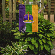 Load image into Gallery viewer, Mardi Gras Garden Flag – Decorative Outdoor Yard Flag