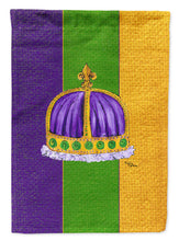Load image into Gallery viewer, Mardi Gras Garden Flag – Decorative Outdoor Yard Flag