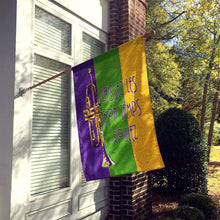 Load image into Gallery viewer, Mardi Gras Flag Canvas House Size