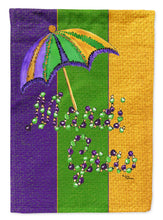 Load image into Gallery viewer, Mardi Gras Garden Flag – Decorative Outdoor Yard Flag