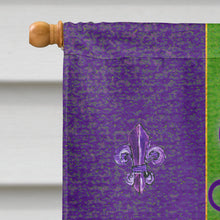 Load image into Gallery viewer, Mardi Gras Flag Canvas House Size