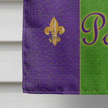 Load image into Gallery viewer, Mardi Gras Flag Canvas House Size