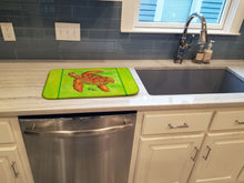 Load image into Gallery viewer, Turtle Dish Drying Mat – Absorbent, Artistic Kitchen Essentials 8376DDM