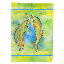 Load image into Gallery viewer, Dolphin  Flag Canvas House Size