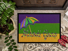 Load image into Gallery viewer, Mardi Gras Doormat Doormat - Large 24x36 – Indoor/Outdoor Floor Mat