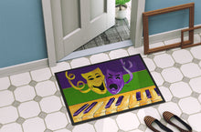 Load image into Gallery viewer, Mardi Gras Doormat - 24x36 Decorative Floor Mat – Indoor/Outdoor Rug