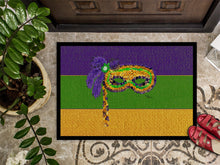 Load image into Gallery viewer, Mardi Gras Doormat - 24x36 Decorative Floor Mat – Indoor/Outdoor Rug