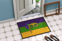 Load image into Gallery viewer, Mardi Gras Doormat - 24x36 Decorative Floor Mat – Indoor/Outdoor Rug