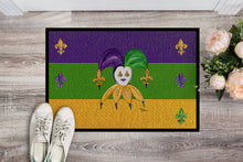 Load image into Gallery viewer, Mardi Gras Doormat - 24x36 Decorative Floor Mat – Indoor/Outdoor Rug