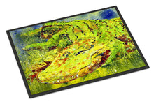 Load image into Gallery viewer, Bright Shrimp on Red Doormat - 24x36 Decorative Floor Mat – Indoor/Outdoor Rug