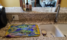 Load image into Gallery viewer, Turtle Dish Drying Mat – Absorbent, Artistic Kitchen Essentials 8394DDM