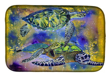 Load image into Gallery viewer, Turtle Dish Drying Mat – Absorbent, Artistic Kitchen Essentials 8394DDM
