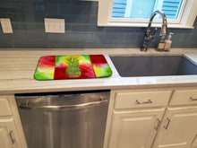 Load image into Gallery viewer, Pineapple Dish Drying Mat – Absorbent, Artistic Kitchen Essentials 8395DDM