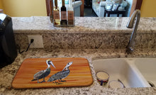Load image into Gallery viewer, Pelican Dish Drying Mat – Absorbent, Artistic Kitchen Essentials 8407DDM