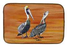 Load image into Gallery viewer, Pelican Dish Drying Mat – Absorbent, Artistic Kitchen Essentials 8407DDM