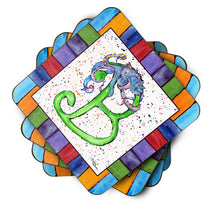 Load image into Gallery viewer, Beach and Seafood Coasters - Set of 4 Lightweight Foam, Absorbent Drink Coasters