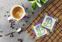 Load image into Gallery viewer, Beach and Seafood Coasters - Set of 4 Lightweight Foam, Absorbent Drink Coasters