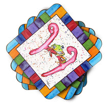 Load image into Gallery viewer, Beach and Seafood Coasters - Set of 4 Lightweight Foam, Absorbent Drink Coasters