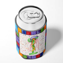 Load image into Gallery viewer, Letter I with  Jellyfish Can or Bottle Beverage Insulator Hugger 8432