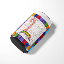 Load image into Gallery viewer, Letter L with Shrimp Can or Bottle Beverage Insulator Hugger 8435