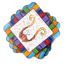 Load image into Gallery viewer, Beach and Seafood Coasters - Set of 4 Lightweight Foam, Absorbent Drink Coasters