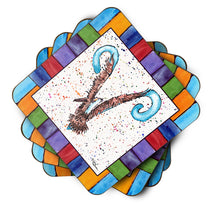 Load image into Gallery viewer, Beach and Seafood Coasters - Set of 4 Lightweight Foam, Absorbent Drink Coasters