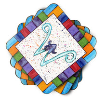 Load image into Gallery viewer, Beach and Seafood Coasters - Set of 4 Lightweight Foam, Absorbent Drink Coasters