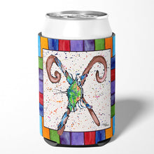 Load image into Gallery viewer, Letter X with  Crab Can or Bottle Beverage Insulator Hugger 8447