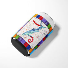 Load image into Gallery viewer, Letter Z with  Shark Can or Bottle Beverage Insulator Hugger 8449